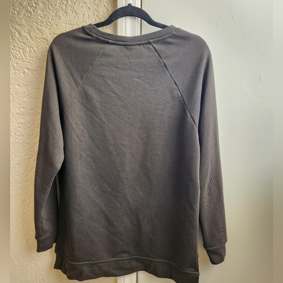 Nike- Dark Olive Crew Neck  Sweatshirt - Picture 2 of 8